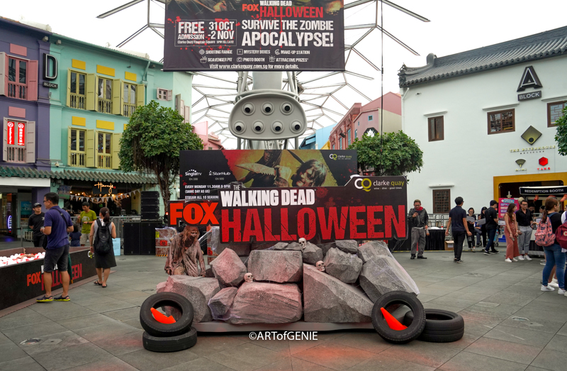 Clarke Quay Fox The Walking Dead Halloween Party Review 9 Oo