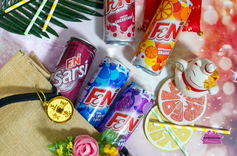 F&N Lunar New Year Five Abundances Variety Pack features Five types of ...