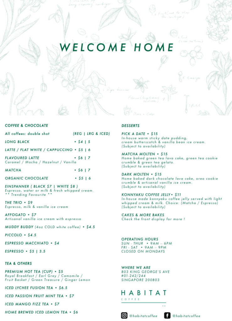 Habitat Coffee – All-day Brunch Cafe closing on 30 June 2024 after 14 ...