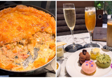 Pacific Emporium – English Afternoon Tea with Creamy Chicken Pie and Fish & Chips